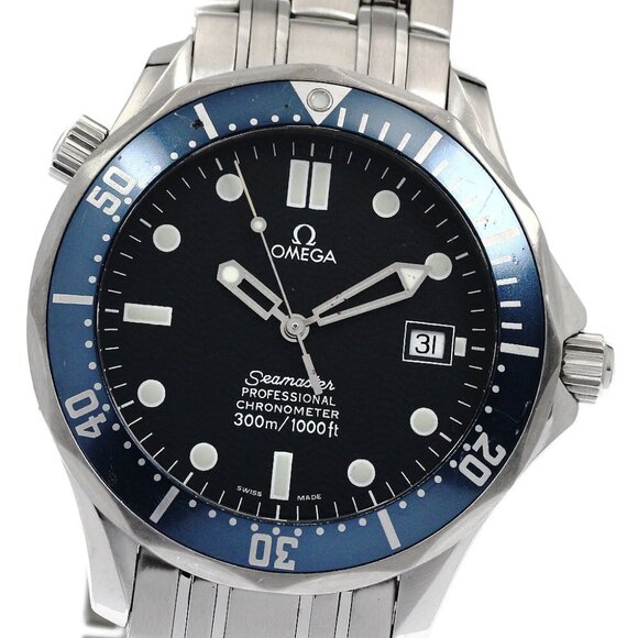 OMEGA Seamaster300 2531.80 Date Navy Dial Automatic Men's Watch_889012 - Picture 6 of 7